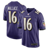 Tylan Wallace Baltimore Ravens Game Jersey - Purple - Nike