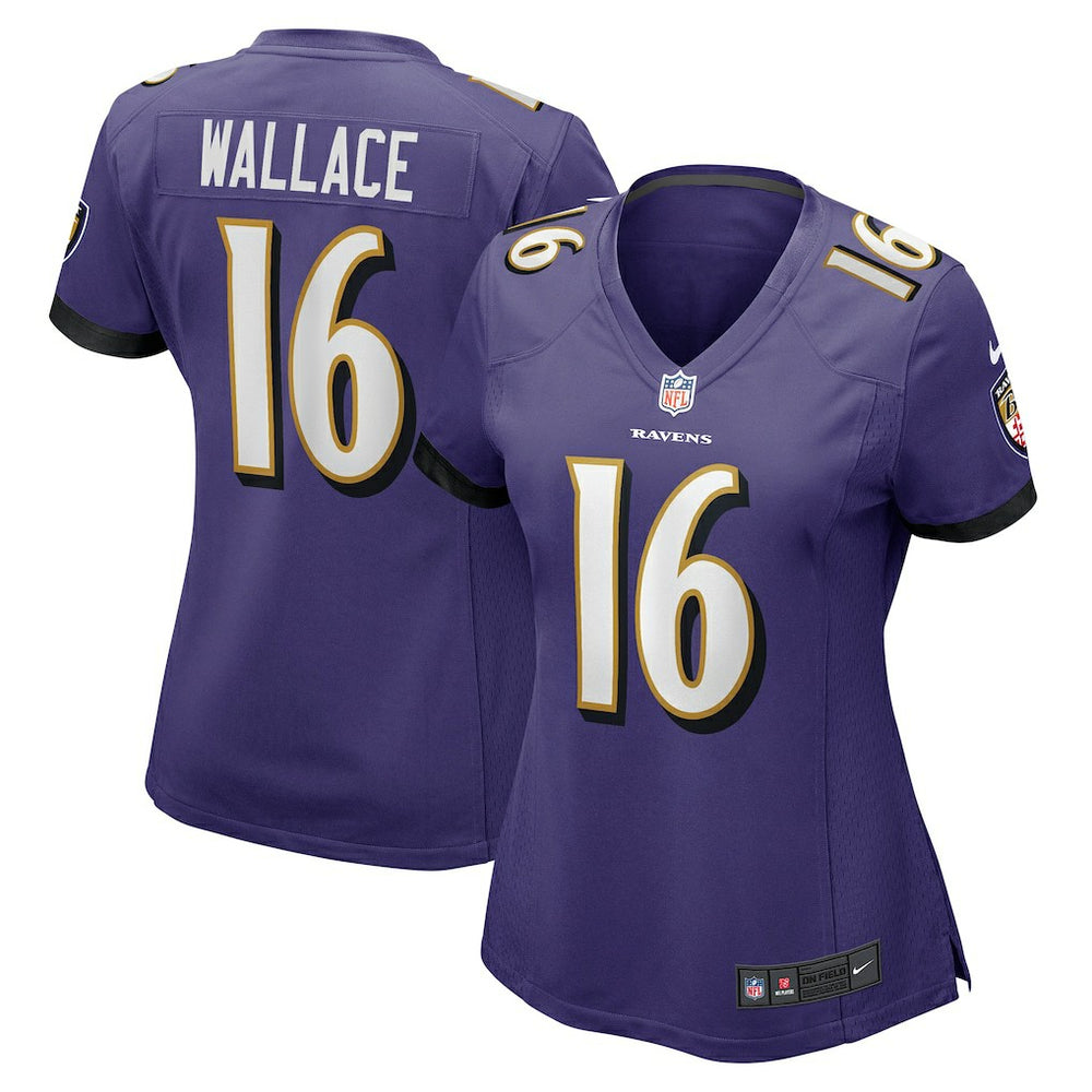 Tylan Wallace Baltimore Ravens Women's Game Jersey - Purple - Nike
