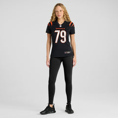 Jackson Carman Cincinnati Bengals Women's Game Jersey - Black - Nike
