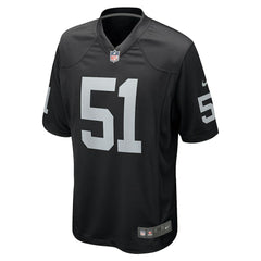 Malcolm Koonce Las Vegas Raiders Game Jersey - Black - Nike