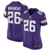 Kene Nwangwu Minnesota Vikings Women's Game Jersey - Purple - Nike