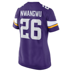 Kene Nwangwu Minnesota Vikings Women's Game Jersey - Purple - Nike