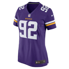 James Lynch Minnesota Vikings Women's Game Player Jersey - Purple - Nike