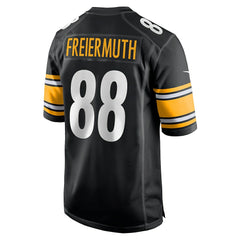 Pat Freiermuth Pittsburgh Steelers Game Jersey - Black - Nike