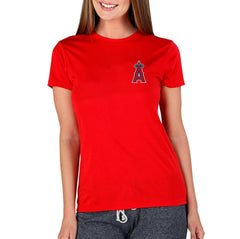 Los Angeles Angels Concepts Sport Women's Marathon Knit Top for sale
