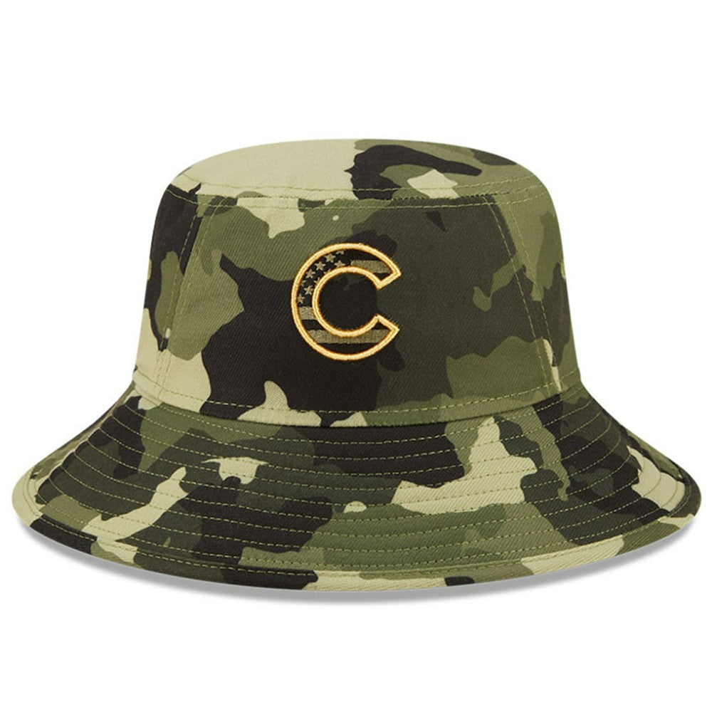 Chicago Cubs New Era 2022 Armed Forces Day Bucket Hat Near Me