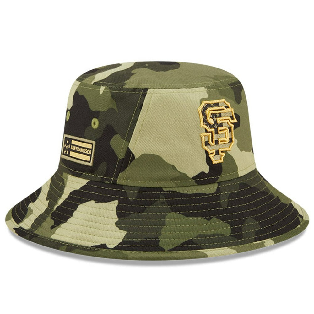 San Francisco Giants New Era 2022 Armed Forces Day Bucket Hat Discount