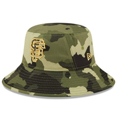 San Francisco Giants New Era 2022 Armed Forces Day Bucket Hat Discount