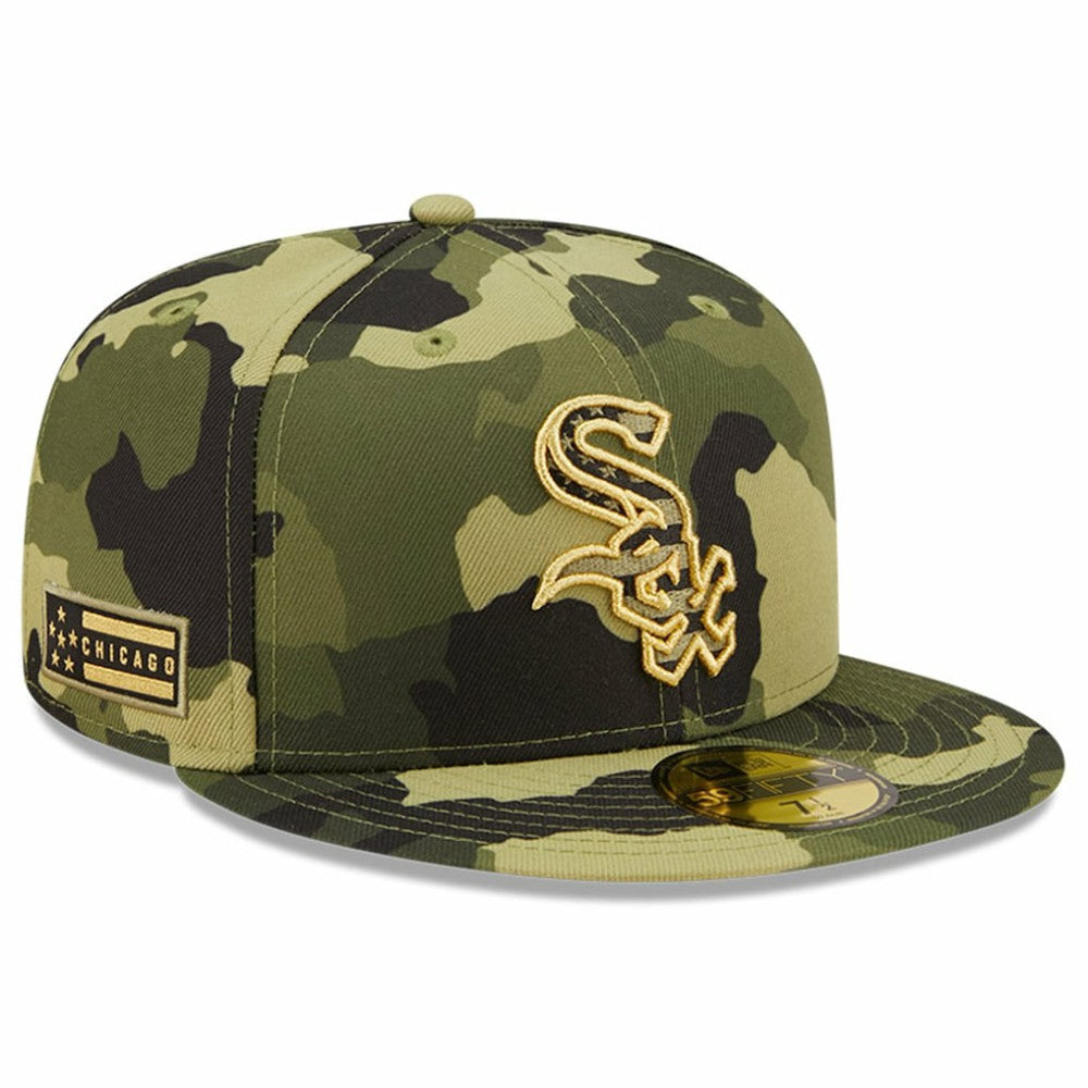 Chicago White Sox New Era 2022 Armed Forces Day On-Field 59FIFTY Fitted Hat Sale