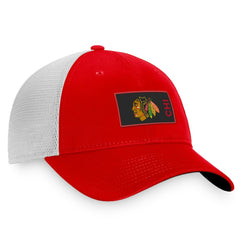 Chicago Blackhawks Fanatics Authentic Pro Rink Trucker Snapback Hat - Red | Fanatics Lifestyle