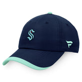Seattle Kraken Fanatics Authentic Pro Rink Pinnacle Adjustable Hat - Deep Sea Blue | Fanatics online
