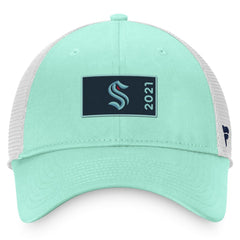 Seattle Kraken Fanatics Authentic Pro Rink Trucker Snapback Hat - Light Blue/White | Fanatics discount