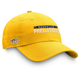 Nashville Predators Fanatics Authentic Pro Rink Adjustable Hat - Gold | Fanatics near me