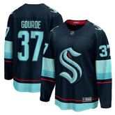 Yanni Gourde Seattle Kraken Fanatics Home Breakaway Player Jersey - Deep Sea Blue | Fanatics Clearance