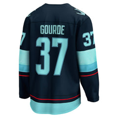 Yanni Gourde Seattle Kraken Fanatics Home Breakaway Player Jersey - Deep Sea Blue | Fanatics Clearance