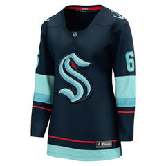 Adam Larsson Seattle Kraken Fanatics Women's Home Breakaway Player Jersey - Deep Sea Blue | Fanatics Lifestyle
