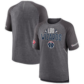 Fanatics Washington Wizards 2022 Noches Ene-Be-A Core Shooting Raglan T-Shirt Heathered Gray