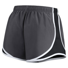 Pittsburgh Steelers Women's Plus Size Logo Performance Tempo Shorts - Charcoal - Nike