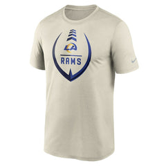 Los Angeles Rams Icon Legend Performance T-Shirt - Bone - Nike