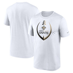 New Orleans Saints Icon Legend Performance T-Shirt - White - Nike