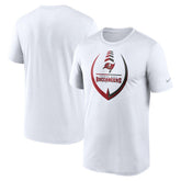 Tampa Bay Buccaneers Icon Legend Performance T-Shirt - White - Nike