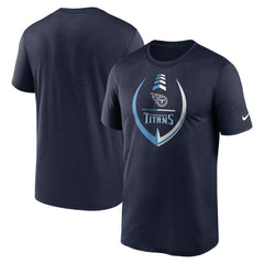 Tennessee Titans Icon Legend Performance T-Shirt - Navy - Nike