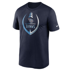 Tennessee Titans Icon Legend Performance T-Shirt - Navy - Nike