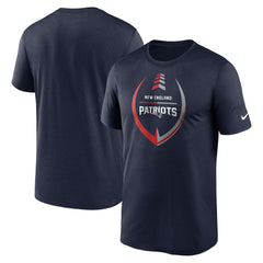 New England Patriots Icon Legend Performance T-Shirt - Navy - Nike