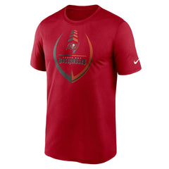Tampa Bay Buccaneers Icon Legend Performance T-Shirt - Red - Nike