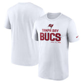 Tampa Bay Buccaneers Legend Community Performance T-Shirt - White - Nike