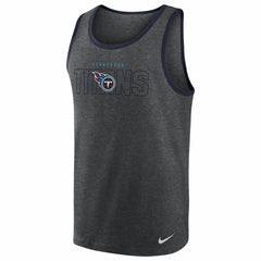 Tennessee Titans Tri-Blend Tank Top - Heathered Charcoal - Nike