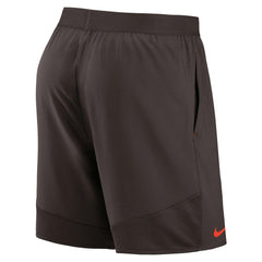 Cleveland Browns Stretch Woven Shorts - Brown - Nike