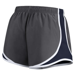 Los Angeles Chargers Women's Team Logo Performance Tempo Shorts - Charcoal - Nike