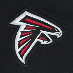 Atlanta Falcons Sideline Coaches Chevron Lockup Pullover Top - Black - Nike