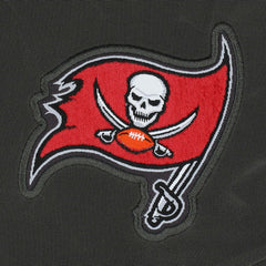 Tampa Bay Buccaneers Sideline Coaches Chevron Lockup Pullover Top - Pewter - Nike