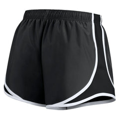 San Francisco 49ers Women's Plus Size Logo Performance Tempo Shorts - Charcoal - Nike