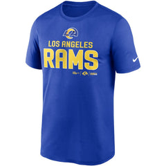 Los Angeles Rams Legend Community Performance T-Shirt - Royal - Nike