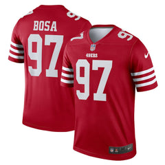 Nick Bosa San Francisco 49ers Legend Player Performance Top - Scarlet - Nike