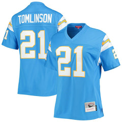 LaDainian Tomlinson Los Angeles Chargers Women's Legacy Replica Player Jersey - Powder Blue - Mitchell & Ness