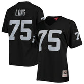Howie Long Las Vegas Raiders Women's Legacy Replica Player Jersey - Black - Mitchell & Ness