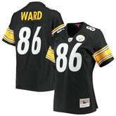 Hines Ward Pittsburgh Steelers Women's Legacy Replica Player Jersey - Black - Mitchell & Ness