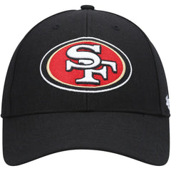 San Francisco 49ers '47 Logo MVP Adjustable Hat - Black - 47 brand