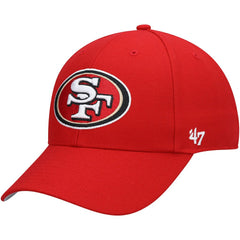 San Francisco 49ers '47 Logo MVP Adjustable Hat - Scarlet - 47 brand