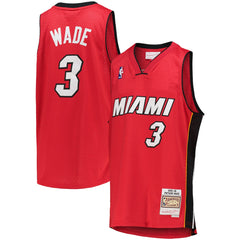 Mitchell & Ness Dwyane Wade Miami Heat Youth 2005/06 Hardwood Classics Swingman Jersey Red
