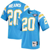 Natrone Means Los Angeles Chargers 1994 Authentic Throwback Retired Player Jersey - Powder Blue - Mitchell & Ness