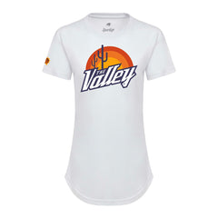 Phoenix Suns Sportiqe Women's 2021/22 City Edition Phoebe T-Shirt White