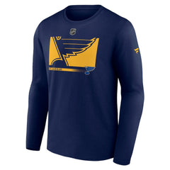 St. Louis Blues Fanatics Authentic Pro Core Collection Secondary Long Sleeve T-Shirt - Navy | Fanatics online
