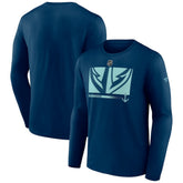 Seattle Kraken Fanatics Authentic Pro Core Collection Secondary Long Sleeve T-Shirt - Deep Sea Blue | Fanatics near me