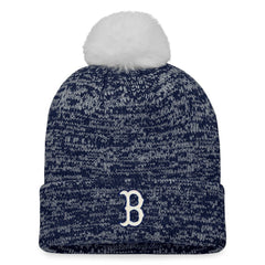 Boston Red Sox Fanatics Women's Iconic Cuffed Knit Hat with Pom Sale