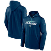 Seattle Kraken Fanatics Authentic Pro Rink Pullover Hoodie - Deep Sea Blue | Fanatics discount